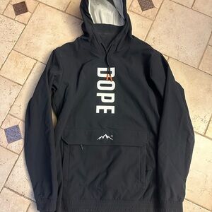 Dope Blizzard Snowboarding Ski Jacket Black Mens size XL